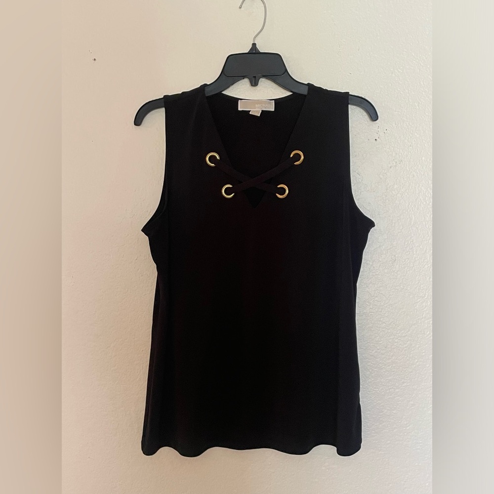 Michael Kors | Black Sleeveless Top | Size: L